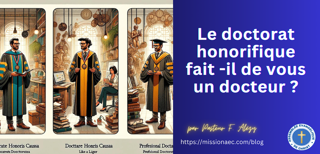 Le doctorat honorifique fait-il de vous un docteur ?